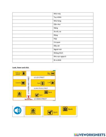 Vocab check - unit 4