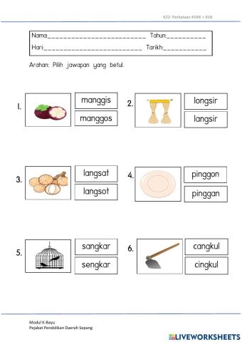 Kemahiran 22 Pemulihan Khas