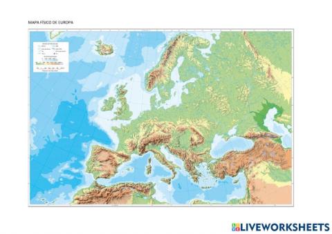 RELIEVE DE EUROPA 1º