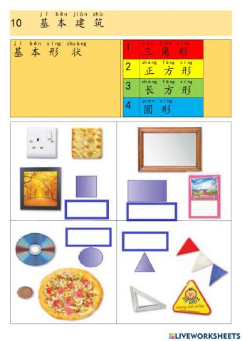 一年级科学10基本立体（1）