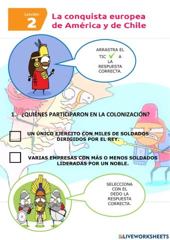 La conquista de América