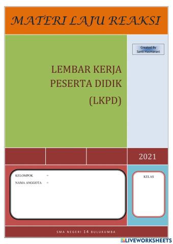 LKPD 1 (Menentukan Konsetrasi)