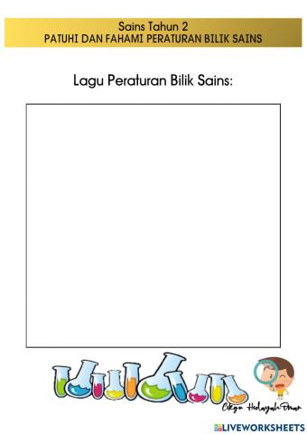 Peraturan bilik sains