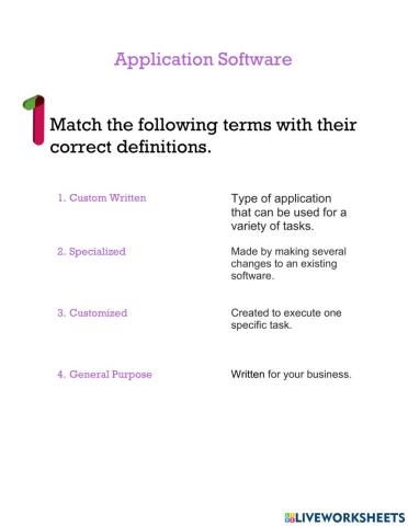 Application Software