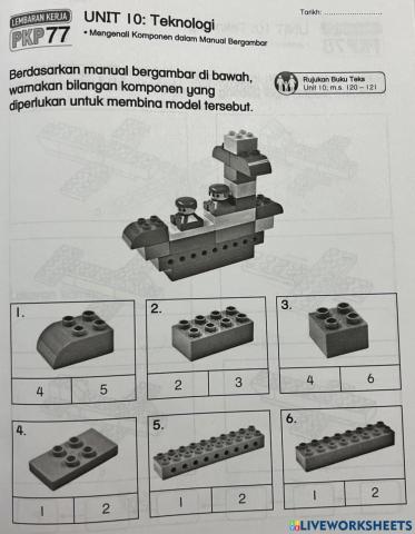 Mengenali komponen dalam manual bergambar