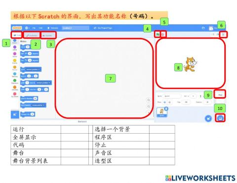 Scratch 界面