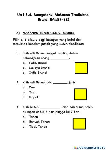 MIB.TAHUN.2-Unit.3.4.Mengetahui Makanan Tradisional Brunei