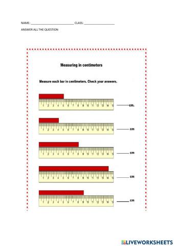 LENGTH MATHEMATICS YEAR 2