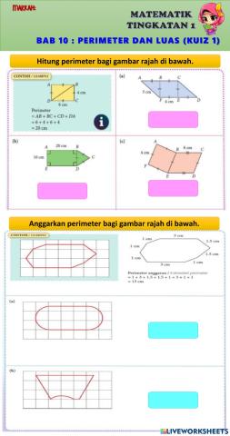 Bab 9: Perimeter dan luas