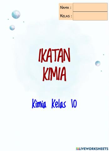 Ikatan Kimia Kestabilan Unsur