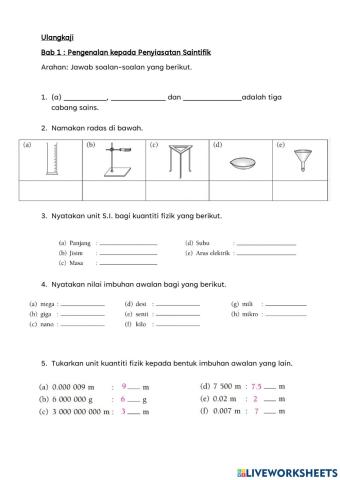 Pengenalan kepada Penyiasatan Saintifik