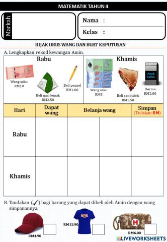 Bijak Urus Wang Tahun 4