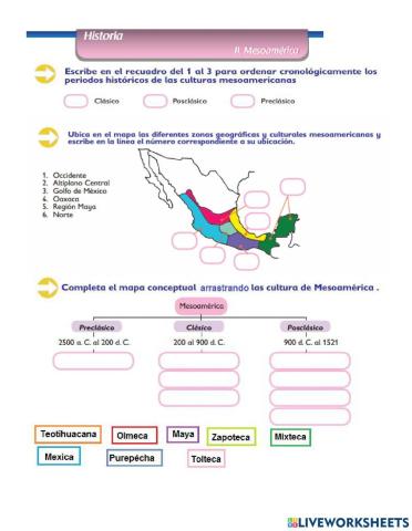 Periodos de Mesoamérica