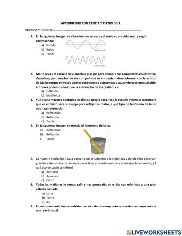 Evaluación de Ciencia y Tecnología