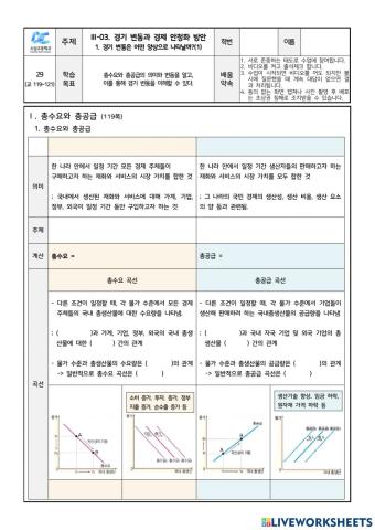 학습지29 3-03-1. 경기 변동은 어떤 양상으로 나타날까(1)(학생용)