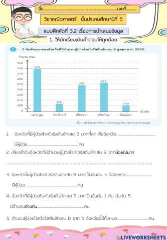 แบบฝึกหัดที่3.2