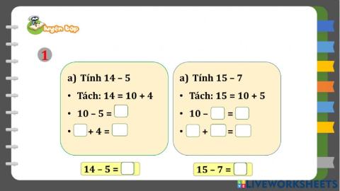 Toán tuần 6 tiết 3 b1