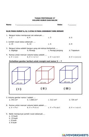 P27-Volume Kubus dan Balok