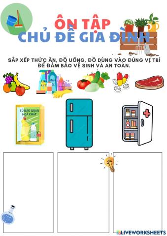 TNXH 2: Ôn tập chủ đề gia đình