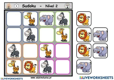 Sudoku animal