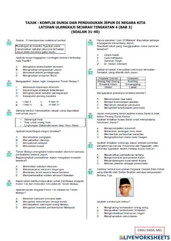 Konflik Dunia dan Pendudukan Jepun di Negara Kita-iv