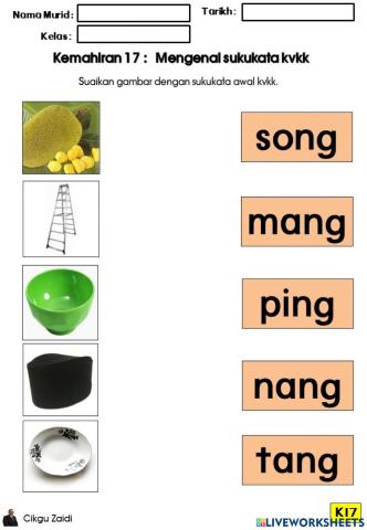 Kemahiran 17 : Sukukata KVKK