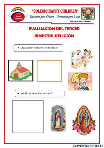 Examen de Religión