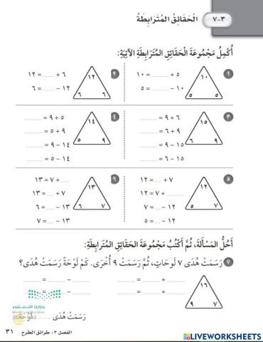 الحقائق المترابطة