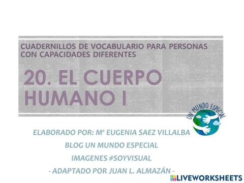 Lectura global - El cuerpo I - Blog un mundo especial