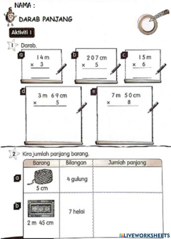 Darab panjang thn3