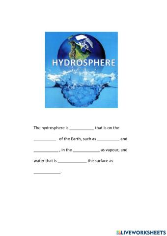 Hydrosphere