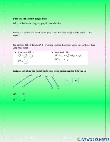 Vektor Dimensi Dua