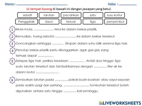 Cara Membuat Penggalak Tumbuhan