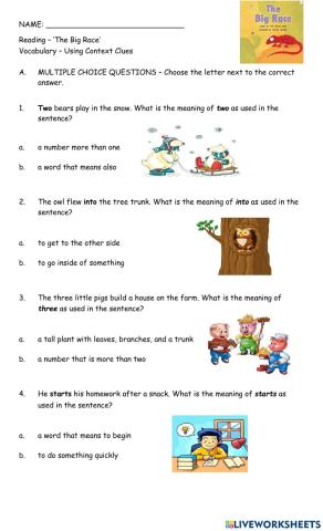 Context Clues-Word Meaning