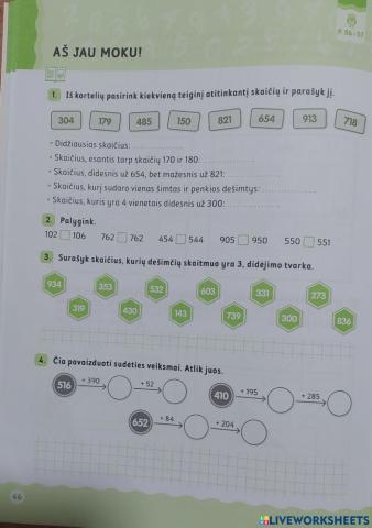 Matematika-Ar jau moku!- 46-47