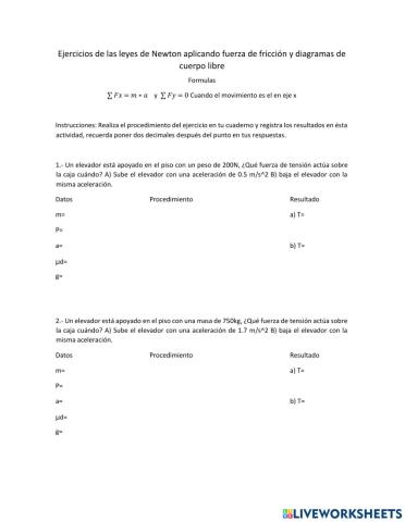 Leyes de Newton