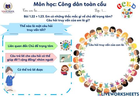 Câu hỏi truy vấn cá nhân