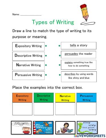 Types of Writing