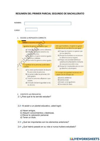 Resumen primer parcial