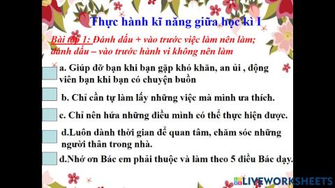 Thực hành giữa kì 1