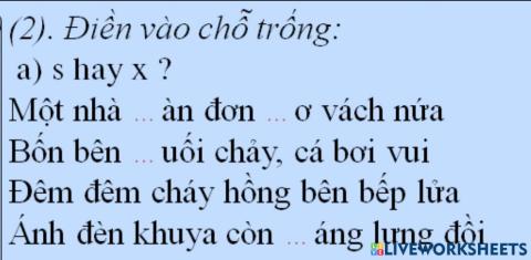 Chính tả tuẩn 11