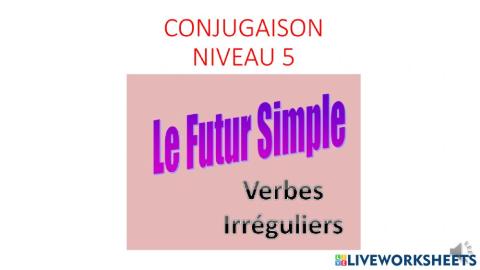  LE FUTUR SIMPLE 2