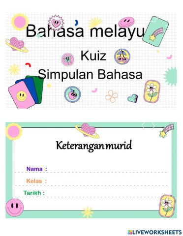 Kuiz Simpulan bahasa