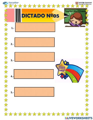 Dictado nº 05