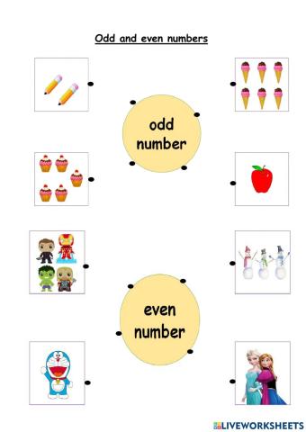 Odd and even numbers