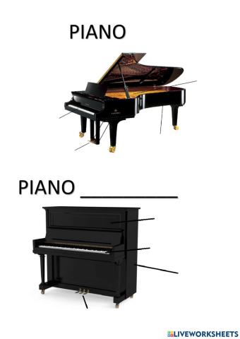 El piano