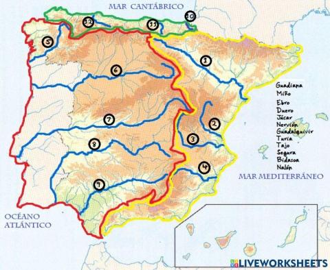 Los ríos de españa