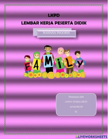 Lkpd bahasa inggris