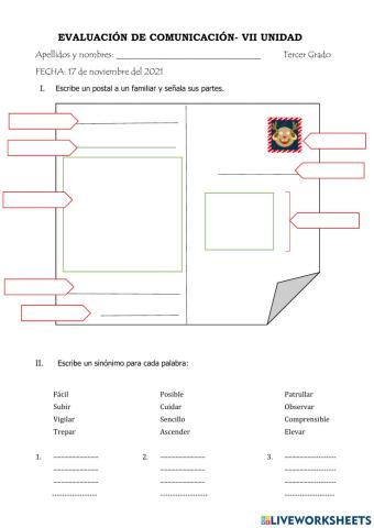 Evaluación de Comunicación