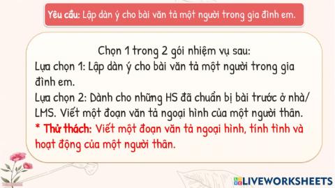 Cấu tạo của bài văn tả người tuần 12